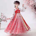 New Hanfu girls spring and autumn children's costume dress 3-12 years old Chinese style