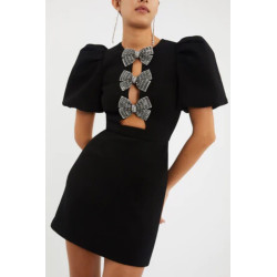 Mini bow dress Rebecca Vallance Vibe