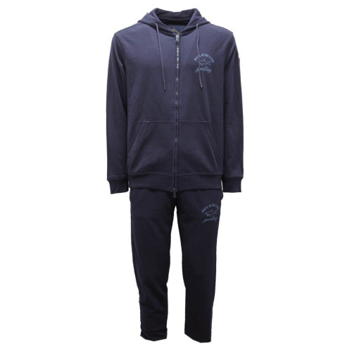 0226AI tuta uomo PAUL&SHARK men cotton tracksuit blue