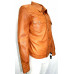 BRAND New Men's Tan Leather Shirt Soft Sheepskin Causal Fashion Wear Shirt