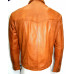 BRAND New Men's Tan Leather Shirt Soft Sheepskin Causal Fashion Wear Shirt